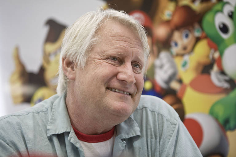 Charles Martinet, dublador do Mario Bros, dos jogos de videogame