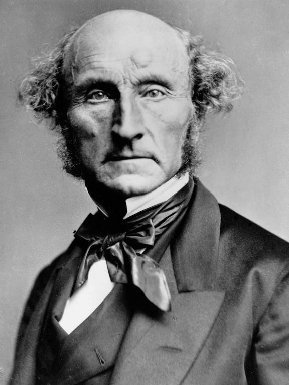 O filósofo liberal John Stuart Mill combateu a escravidão e a discriminação das mulheres