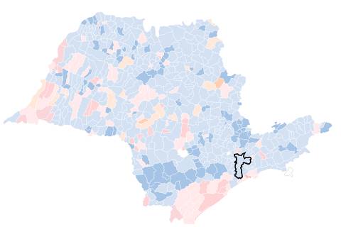 mapa de apuração de todas as cidades do brasil