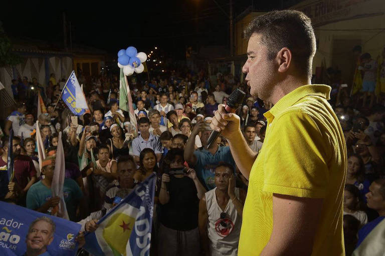 O governador eleito do Acre, Gladson Cameli (PP), que venceu no primeiro turno