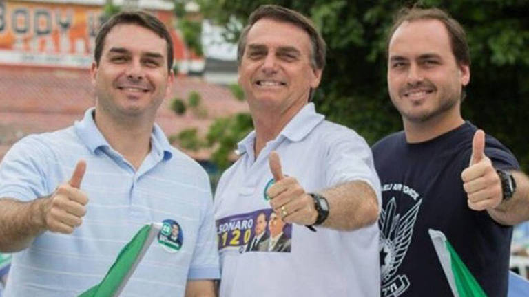 Atuação intensa dos filhos de Bolsonaro preocupa equipe do presidente eleito