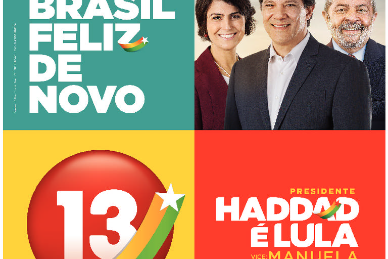 Fernando Haddad (PT) Muda Material De Campanha No Segundo Turno - 16/04 ...