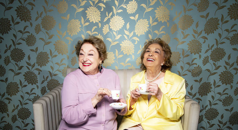 Suely Franco (à esq.) e Eva Wilma estrelam espetáculo