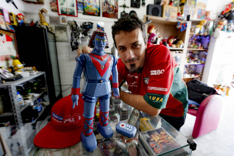 Loja de brinquedos antigos e típicos dos anos 80 em São Paulo