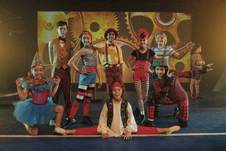 Imagens da série do Cirque du Soleil na televisão