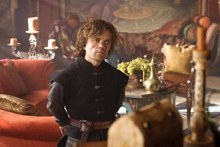Tyrion Lannister (Peter Dinklage) em cena de "Game of Thrones"