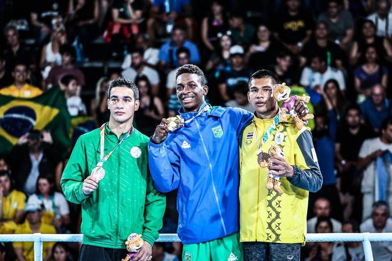 No boxe, Brasil conquista primeira medalha de ouro nos Jogos da Juventude
