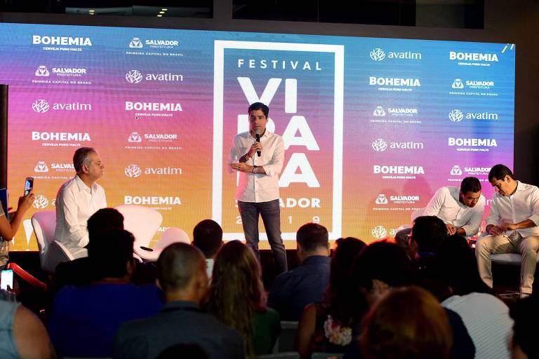 Salvador anuncia em evento na capital paulista as atrações do Reveillon desse ano