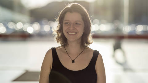 SAO PAULO, SP -19 JULHO: A designer Julia Carvalho posa para foto na Luz, em 19 de julho de 2018. Julia criou a Fast Food da Politica, organizacao que busca ampliar os conhecimentos sobre politica atraves de jogos e gamificacao. (Foto: RENATO STOCKLER)******USO EXCLUSIVO PREMIO EMPREENDEDOR SOCIAL 2018******