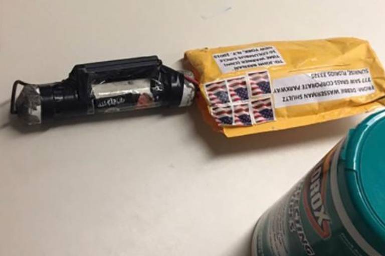 Explosivo enviado para a rede CNN, em Nova York