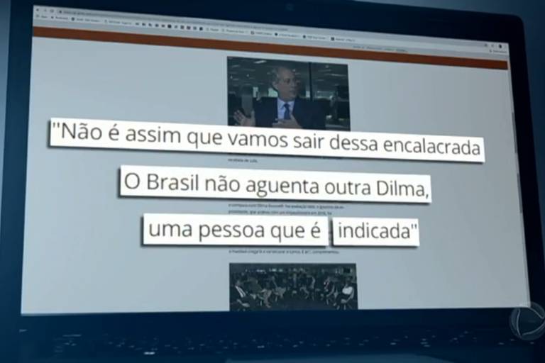 Imagem exibida no Jornal da Record em 9/10/2018 