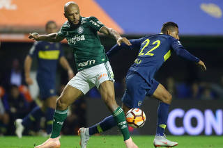 Copa Libertadores - Argentina's Boca Juniors v Brazil's Palmeiras Semi Final First Leg
