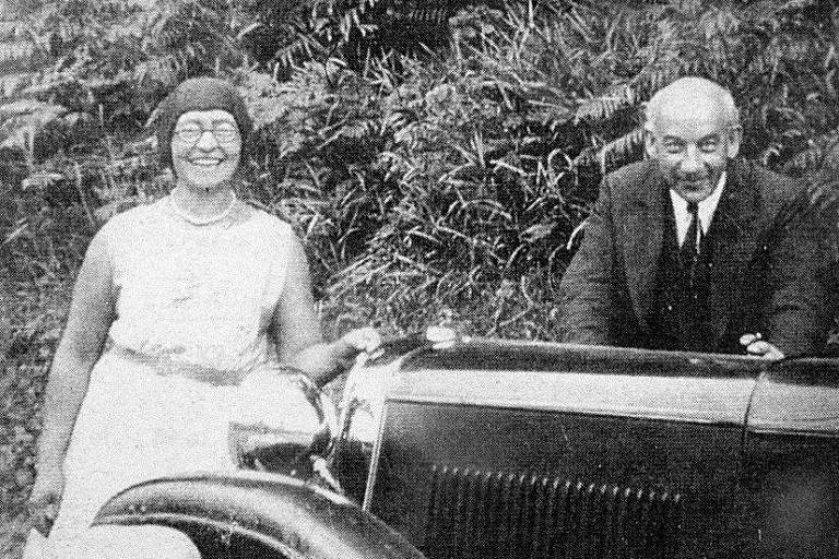 Victor Klemperer e sua mulher, Eva, em meados da década de 1930