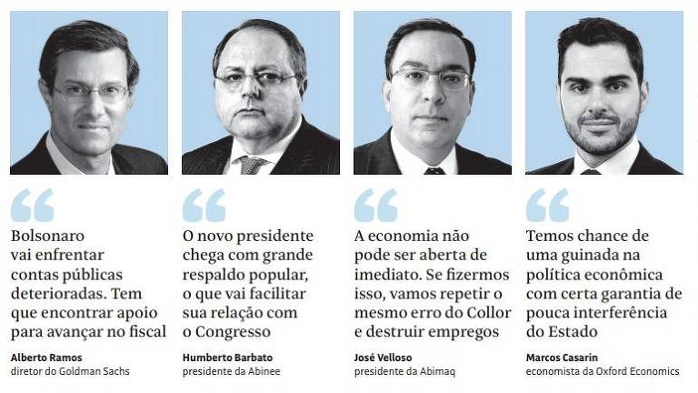 Bolsonaro assume com aval do mercado, mas sob escrutínio da indústria