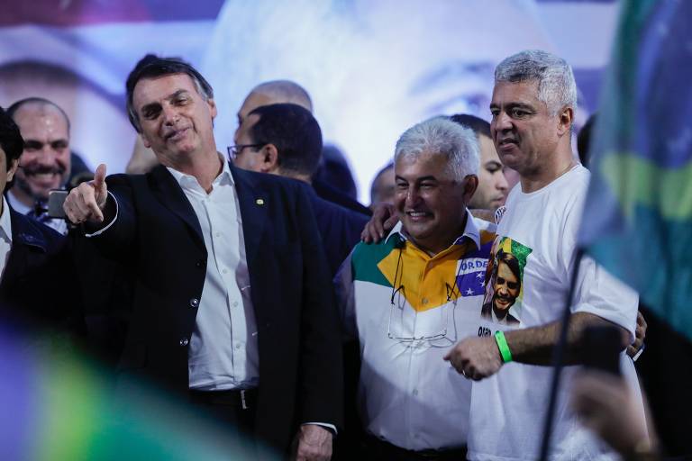 O ministro Marcos Pontes