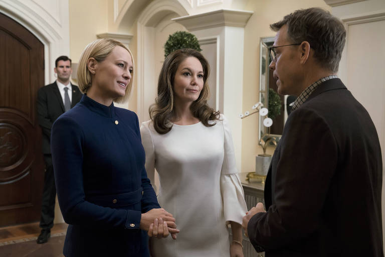 Robin Wright, Diane Lane e Greg Kinnear na temporada final de 'House of Cards'