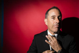 Jerry Seinfeld at the Beacon Theater, where he will perform 20 new shows in 2019, in New York.