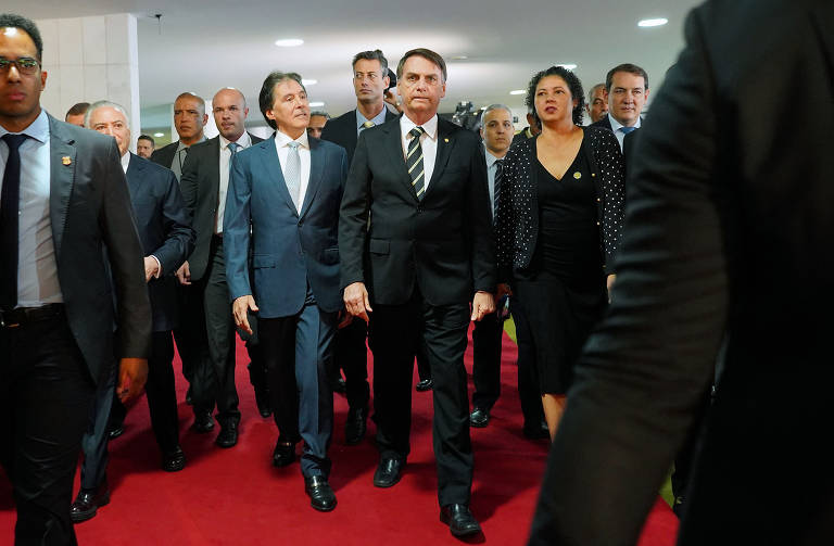 Bolsonaro participa de primeiro evento como presidente eleito