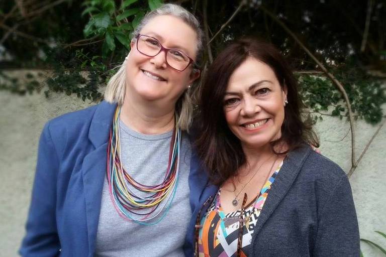 Marta Monteiro e Veronique Forat, 61 e 64, desenvolveram a plataforma de residncia compartilhada morar.com.vc