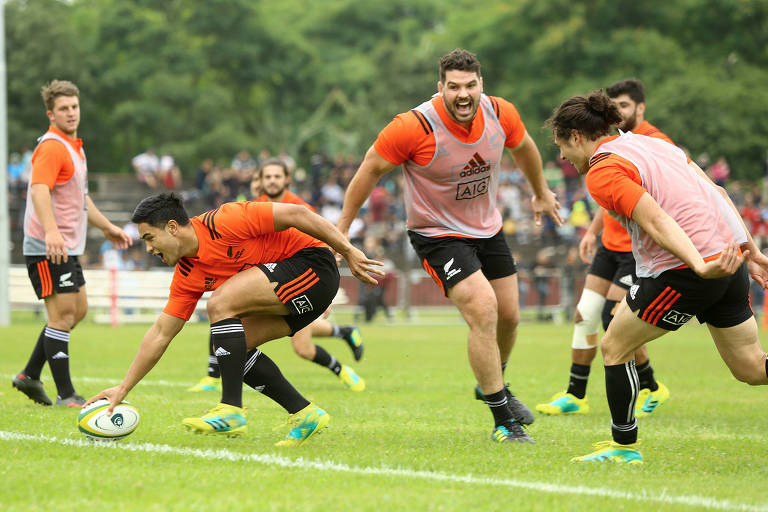 Copa do Mundo de Rugby: o time Maori da Nova Zelândia