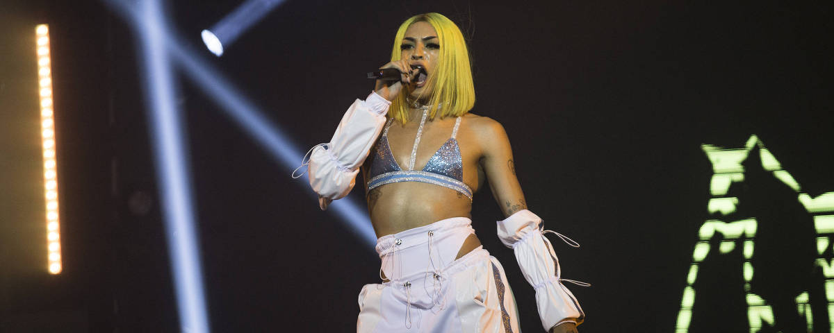 SÌO PAULO, SP, BRASIL. 03/11/2018. Pabllo Vittar durante show no Cine Jia para o Guia Folha. (Foto: Jardiel Carvalho/Folhapress) ***EXCLUSIVO FOLHA
