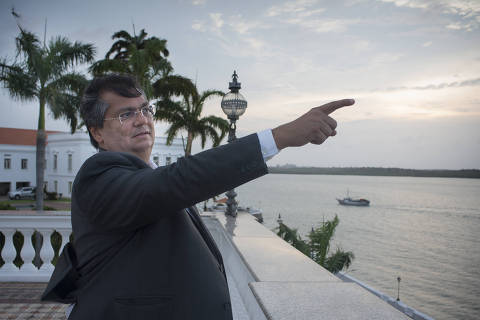 SÃO LUÍS, MA, Brasil  13.12.2017 O governador do Maranhão, Flávio Dino no Palácio dos Leões, Sede do governo (Foto: Albani Ramos/Folhapress)

