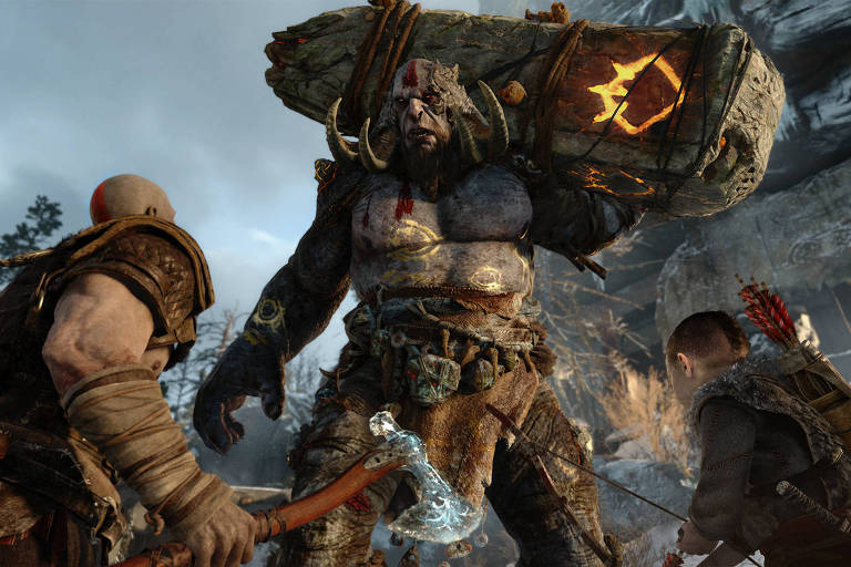 Confira imagens do jogo 'God of War'