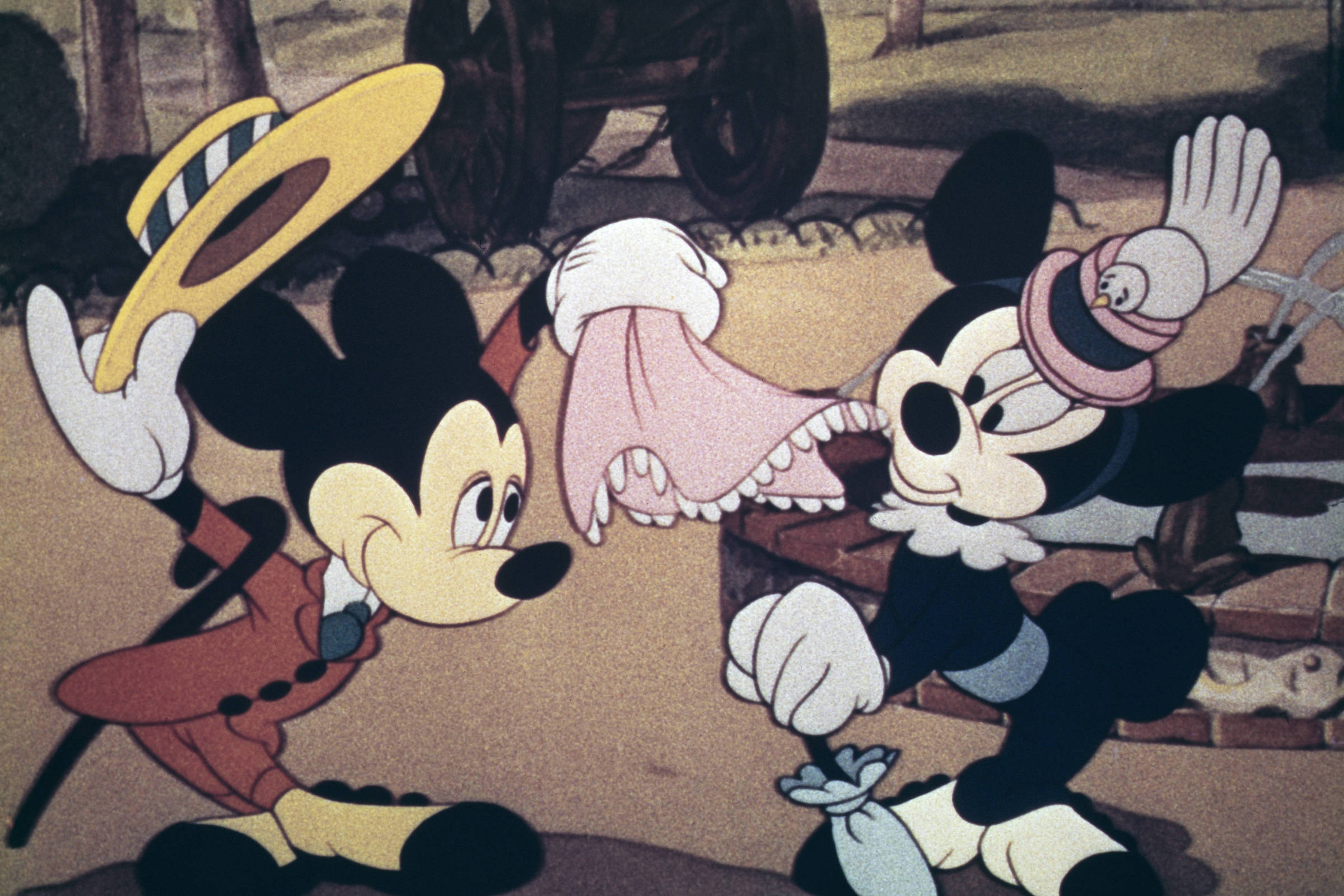 Уолт дисней микки. Уолт Дисней и Микки Маус. Уолт Дисней мышонок Микки. Mickey Mouse the nifty Nineties 1941.