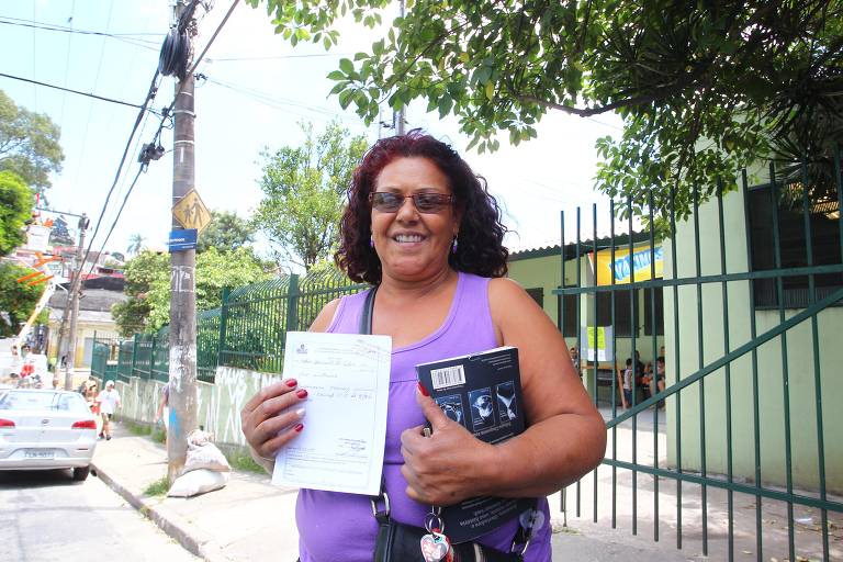 A Unidade Básica de Saúde Vila Maggi tinha quatro médicos vindos de Cuba, em 2013. Foi à época a que mais recebeu os estrangeiros na capital paulista; na foto, a médica Maria Aparecida da Silva