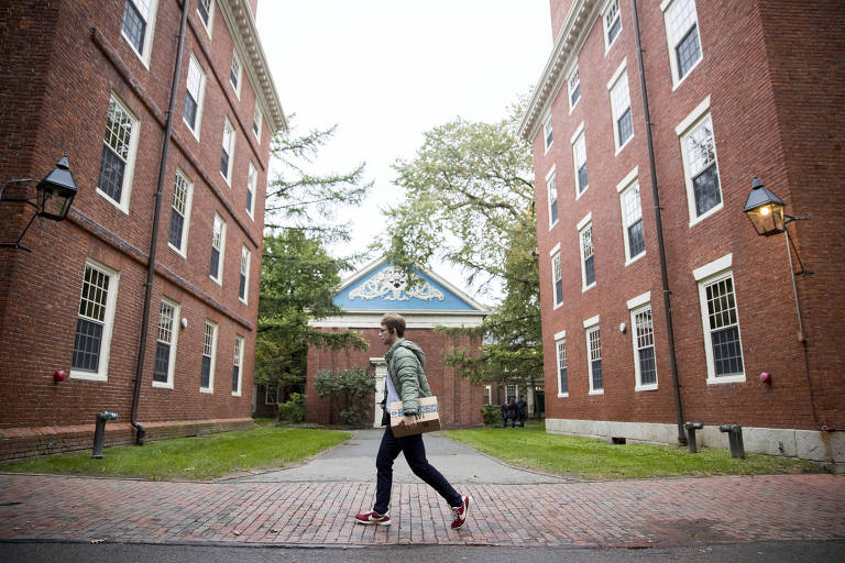 Campus da universidade Harvard, em Boston