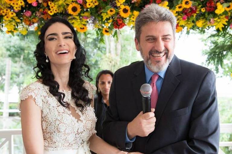 Cristiane Machado e o marido, o empresário Sérgio Thompson-Flores