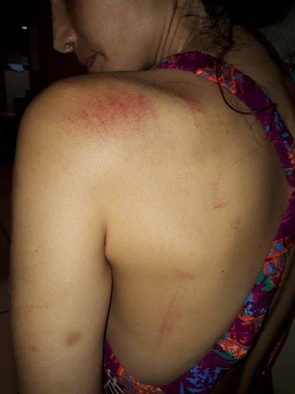 Cristiane Machado denuncia violência doméstica