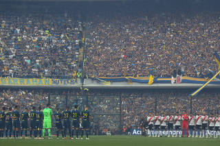 Copa Libertadores Final - First Leg - Boca Juniors v River Plate