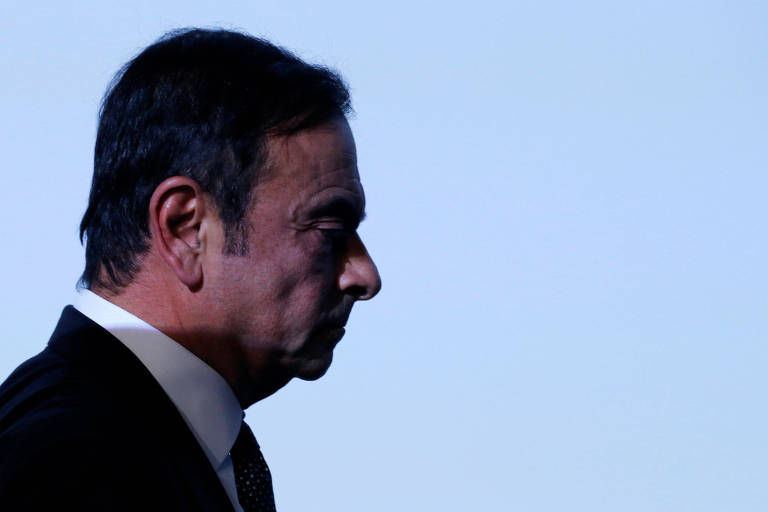 Carlos Ghosn presidente do conselho de administração da Nissan, preso na última segunda-feira (19)