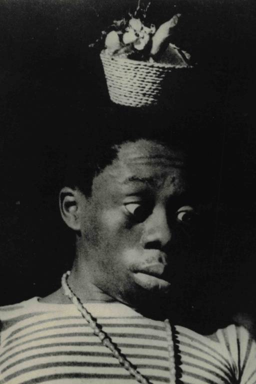 Grande Otelo em cena do inacabado filme Its All True (1942), de Orson Welles