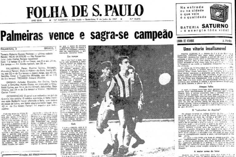 34Â° Campeonato Brasileiro - Sao Paulo 1967