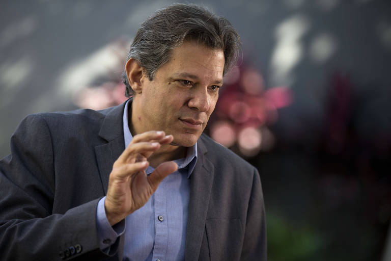 O ex-prefeito de SP Fernando Haddad, do PT