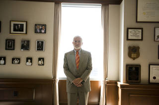 Judge Jed Rakoff of the Federal District Court in Manhattan, at the U.S. Courthouse in New York.