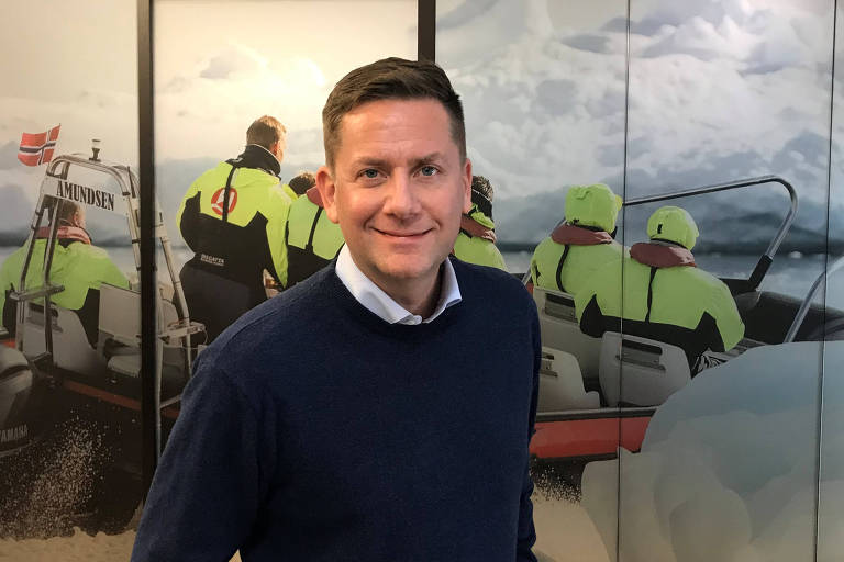 Daniel Skjeldam, presidente-executivo da Hurtigruten