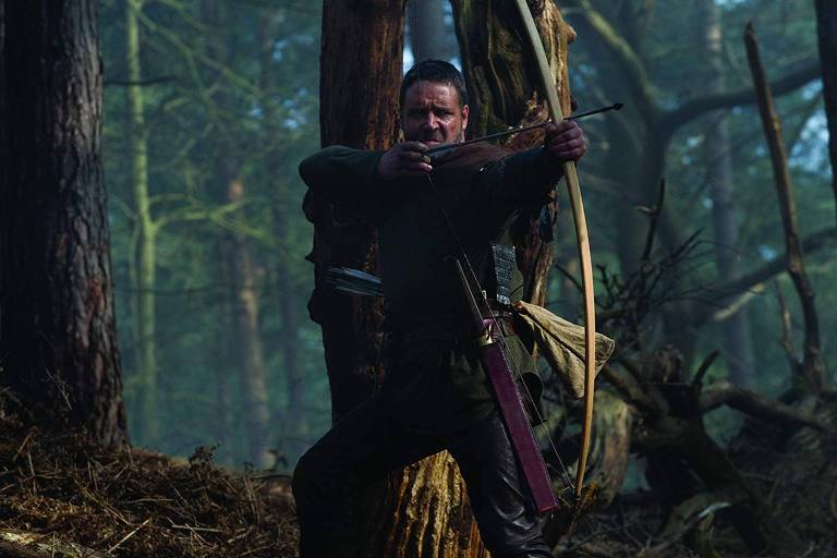 'Robin Hood' (Ridley Scott; 2010): Russell Crowe e Cate Blanchett protagonizaram a versão épica de Ridley Scott, que ainda tinha Max von Sydow, Oscar Isaac, William Hurt e Danny Huston no elenco