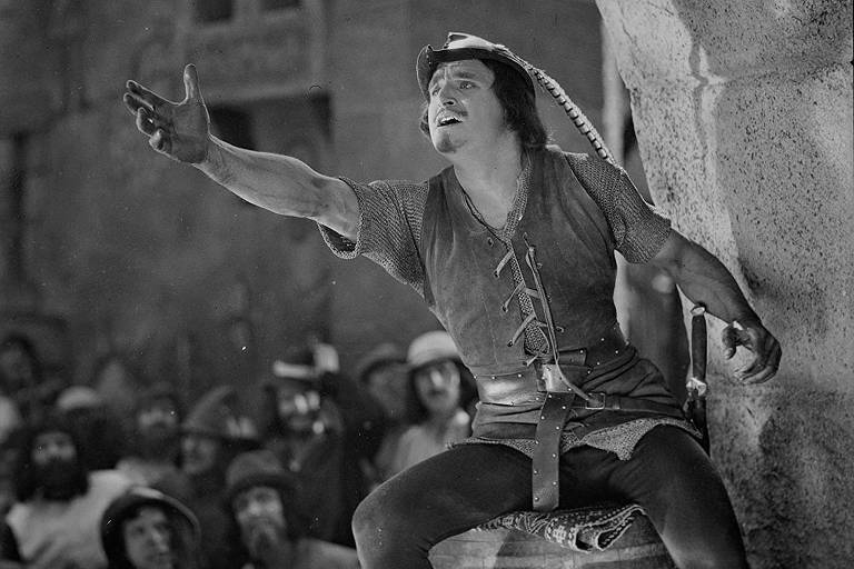 'Robin Hood' (Allan Dwan; 1922): Douglas Fairbanks era protagonista e roteirista de um dos primeiros filmes do herói