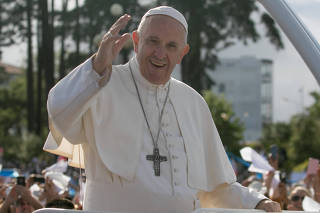 Papa Francisco em visita ao SantuÃ¡rio de FÃ¡tima - Portugal - 12/05/2017