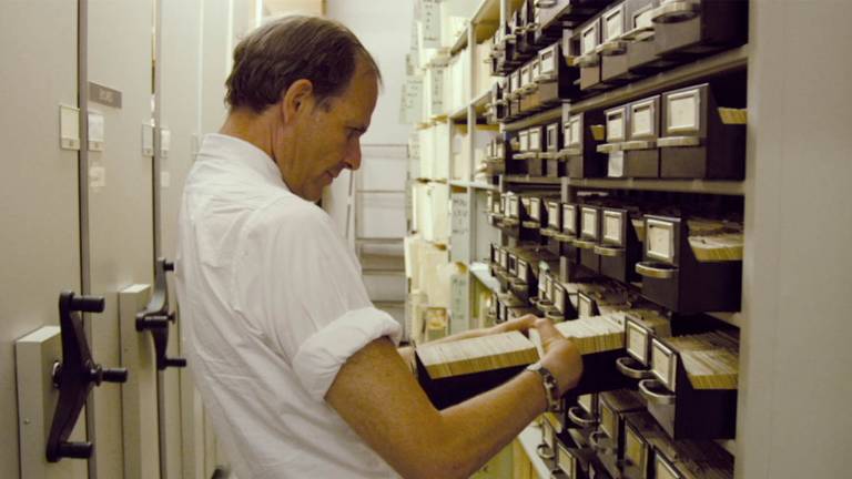 Cena do documentário 'Obituário', sobre a redação do jornal americano The New York Times