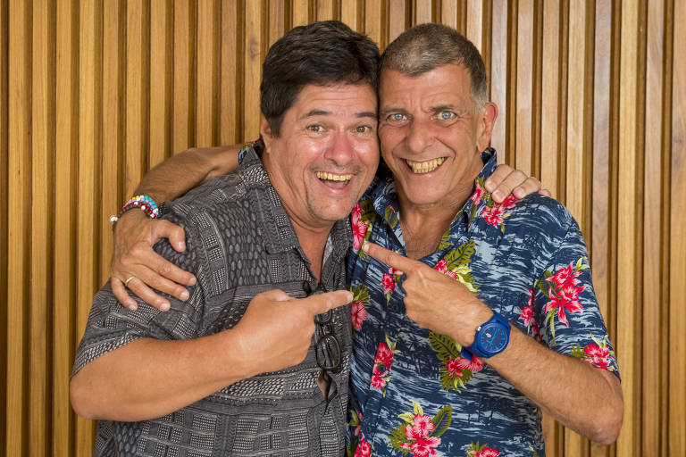 Marcelo Zambelli e Jorge Fernando, diretores de "VerÃ£o 90"