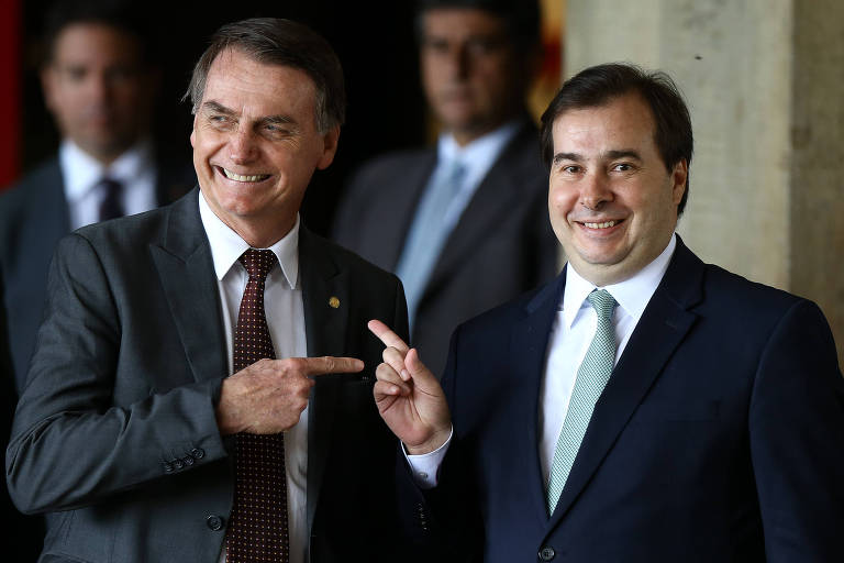 Rodrigo Maia (DEM-RJ), que tenta se manter na presidência da Câmara dos Deputados e está de olho na bancada bolsonarista