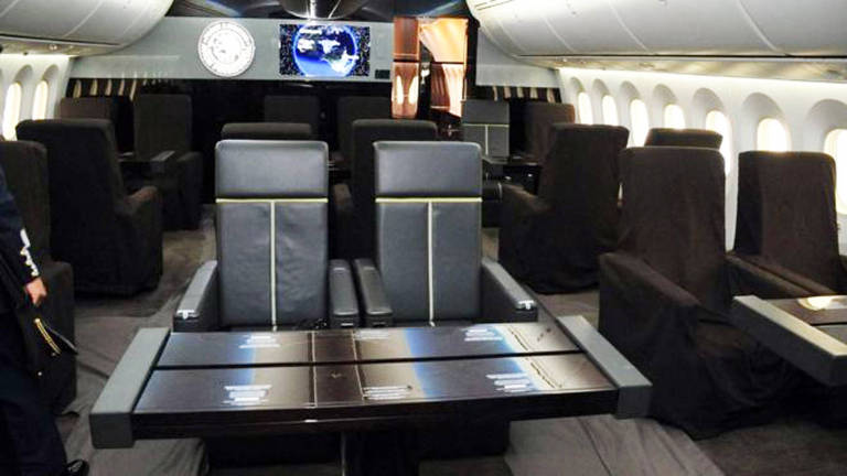 Por dentro do luxuoso avião presidencial que o México colocou à venda