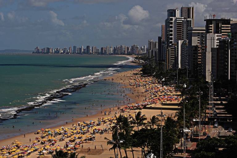 Recife Praia de Boa Viagem é a mais famosa da cidade
