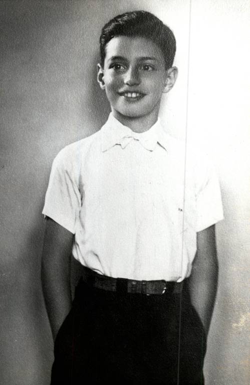 Paulo Maluf quando tinha 12 anos