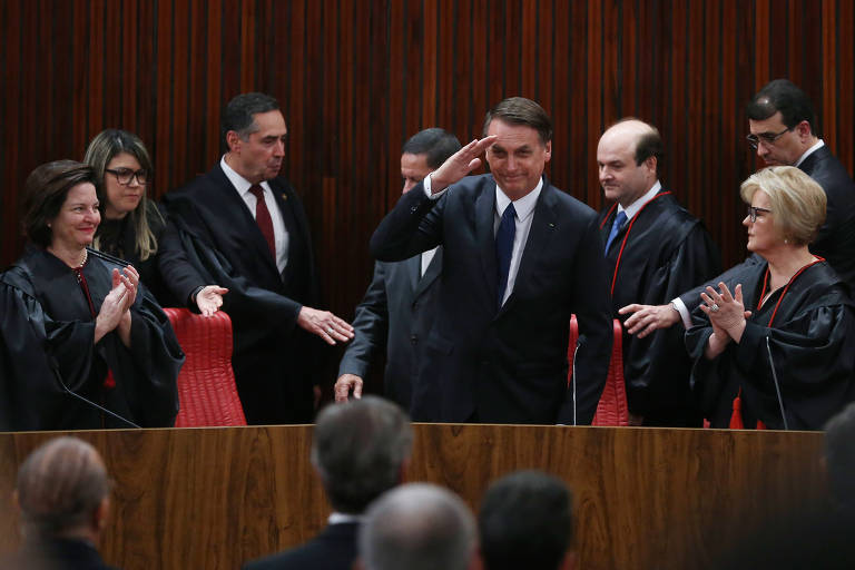 Cerimônia de diplomação do presidente eleito, Jair Bolsonaro, no Tribunal Superior Eleitoral (TSE).