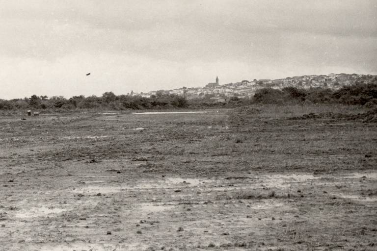 Um dos terrenos do Campo de Marte em janeiro de 1967